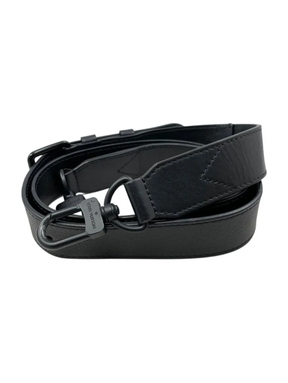 Louis Vuitton Shoulder Bag Steamer Messenger Monogram Eclipse Black